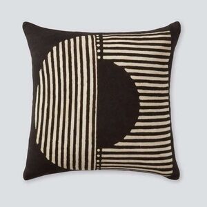 The Citizenry Demi Mud Cloth Pillow - Black